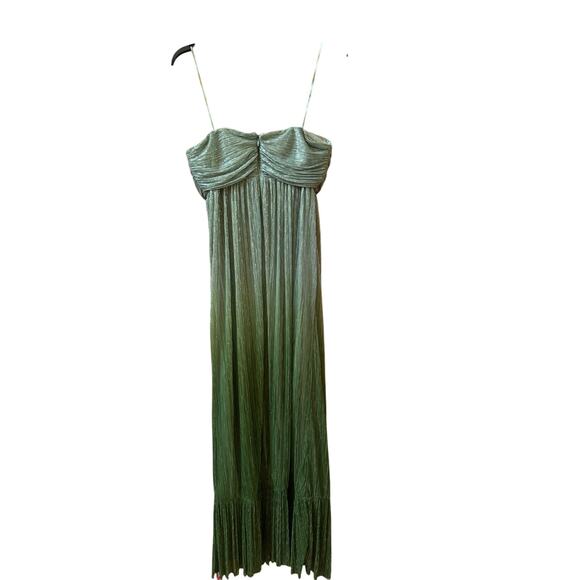 Jewel Badgley Mischka Metallic Ombré Strapless Gown size 10 (New) - Picture 6 of 7